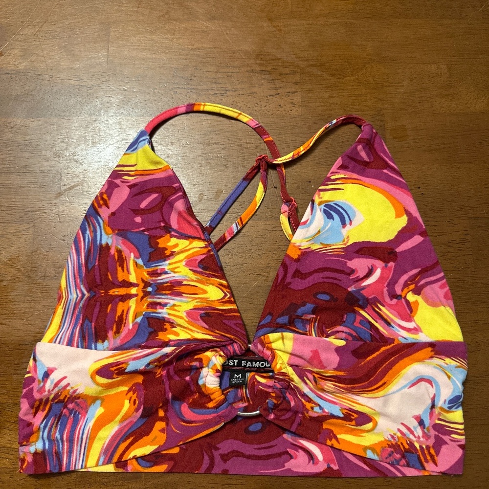 Adjustable Crop/Bra Top